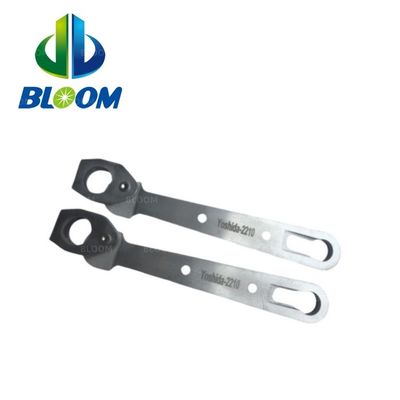 Op maat gemaakte lassleutel Chroom Finish Metrische meting 13D en 16D Elektrode Cap Remover