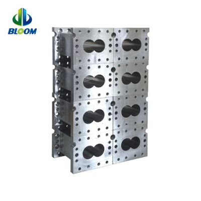 Bimetaal schroefcilinder extruder as extruder cilinder tunnel voor PEEK productie