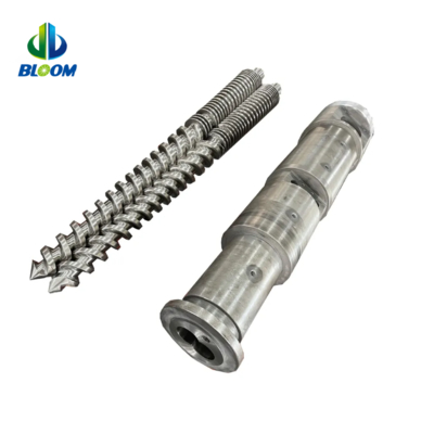 Bimetallische conische tweeling schroef en loop voor PVC WPC buisplaat