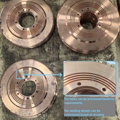CuCrZr Alloy Naadlaswiel voor Weerstandslassen
