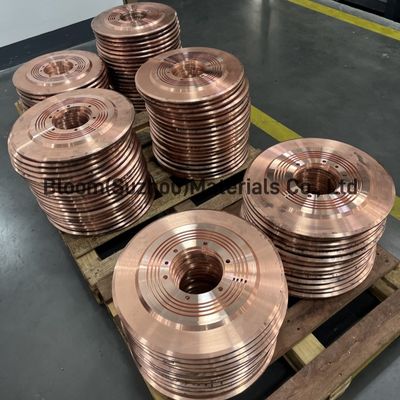 CuCrZr Alloy Naadlaswiel voor Weerstandslassen