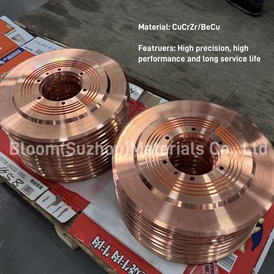 CuCrZr Alloy Naadlaswiel voor Weerstandslassen