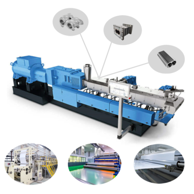 Chinese leverancier ZSK Double Twin Extruder Parts Screw Segments For Lithium Battery Slurry