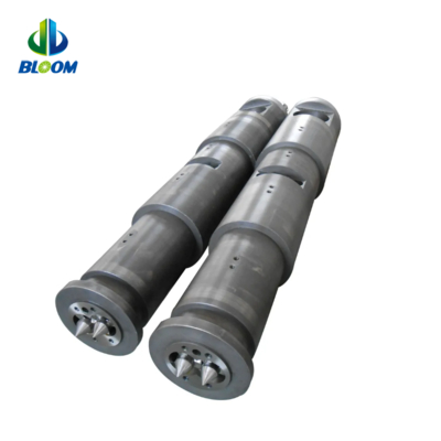 Zeer Nauwkeurige Bimetalen Kegelvormige Dubbelschroefcilinder voor Plastic- en Rubberextrusie