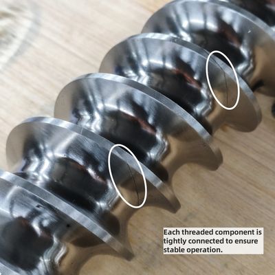 High Precision Twin Screw Elements met 38CrMoAl CR12MoV en W6542 legeringen voor Polymer Compounding Extruders