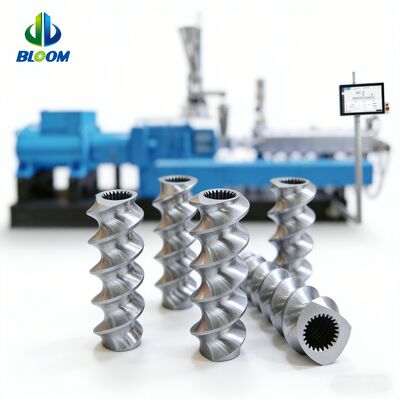 Slijtvaste en corrosiebestendige twin-screw extruder onderdelen met aangepaste specificaties en hoge koppelcapaciteit