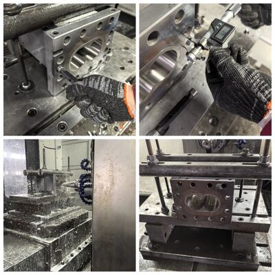 Hoge sterkte nikkellegerings tweeschroefvat met slijtvastheid voor extruder voor kunststofverbinding