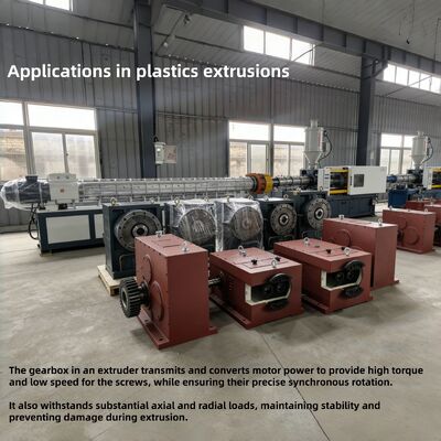 Verticale versnellingsbak voor extruder van de SJ225-serie SZ65 met hoge snelheid, hoge efficiëntie en hoog koppel