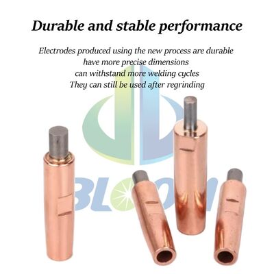 Volfram-geïntegreerde hoog efficiënte weerstandsplaats lassen elektrode met aanpasbare grootte