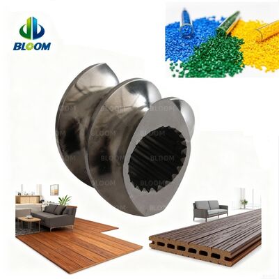 ZSK-serie W6Mo5Cr4V2 Twin Screw Elements voor co-roterende twin screw extruders met een diameter van 20 mm tot 200 mm