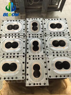 ZSE87 Twin Screw Barrel met HIP Bimetallic Power WR14 Materiaal voor hoge slijtvastheid en hardheid 58-62HRC