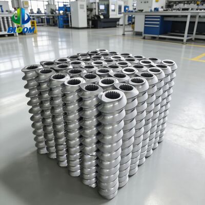 CNC Precisie Gefreesde Twin Screw Extruder Onderdelen met Slijtage- en Corrosiebestendigheid in Aangepaste Maten