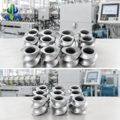 High Wear-Resistance Twin Screw Extruder Elements met CNC Precision Machining en HRC 58-62 hardheid