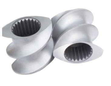 316L tweelingschroefelement voor Plastic Masterbatch-Machineproductielijn
