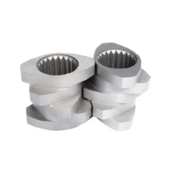 316L tweelingschroefelement voor Plastic Masterbatch-Machineproductielijn