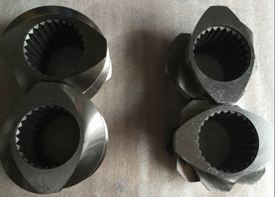 De anticorrosieve Tweelingdelen van de Schroefextruder voor het Vatgrepen van de Extruderschroef