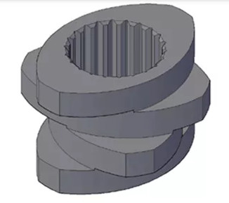 30mm van het het Elementensegment van de Afstandsschroef de Schroefvat