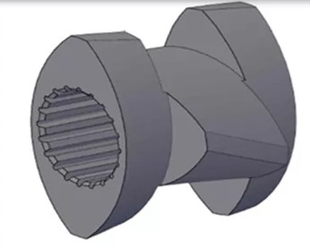 30mm van het het Elementensegment van de Afstandsschroef de Schroefvat