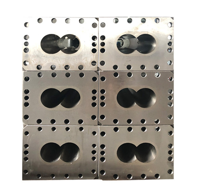316L parallel Tweelingschroefvat voor Plastic Extruder