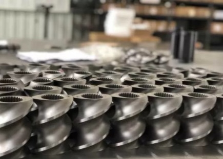 Leistritz ZSE 110 van de de Schroefextruder van Extruderelementen Tweelingdelen Plastic pp PS
