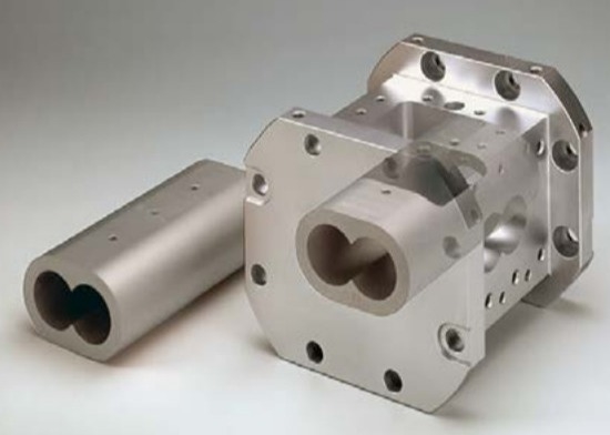 ZSE87 het tweelingvat van de Schroefextruder Materiaal van de HEUP het Bimetaalmacht WR14